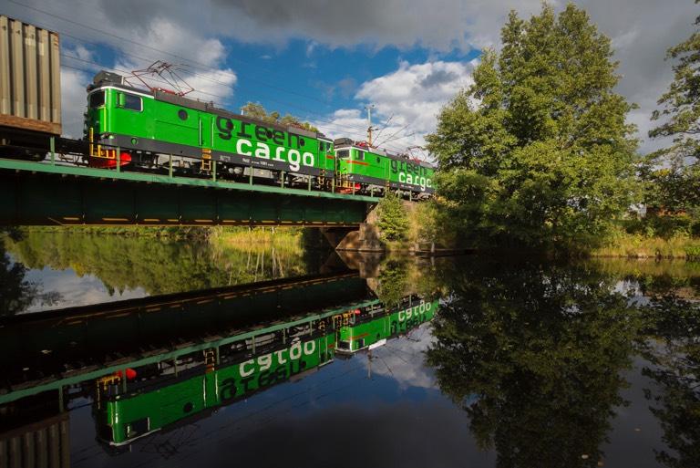 SÅ TYCKER EN AKTÖR: GREEN CARGO INTERMODAL TERMINALEN ÄR VÄL ANPASSAD FÖR DELS INTERMODAL TRAFIK Green Cargo har