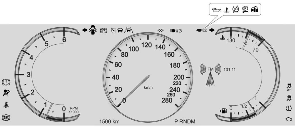 Instrument och reglage 131