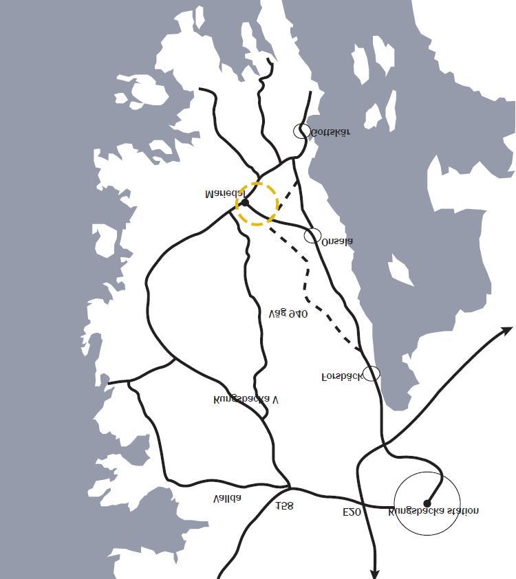 6 (20) 1 Orientering och bakgrund På uppdrag av Radar arkitektur & planering har Norconsult AB utarbetat föreliggande dagvattenutredning i samband med detaljplanearbete för ett nytt verksamhetsområde