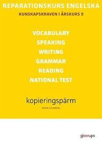 Reparationskurs Engelska Kop pärm PDF ladda ner LADDA NER LÄSA Beskrivning Författare: Karin Holmberg. 9 och gå vidare till gymnasiestudier, samt de elever som följer gymnasiets Introduktionsprogram.