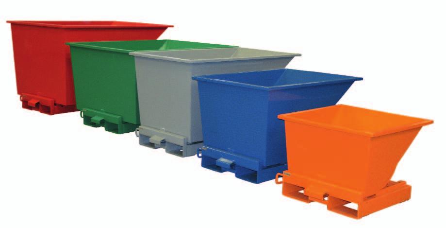 TIPPCONTAINERS TIPPCONTAINERS - Tippcontainers är industrins bästa hjälpmedel för källsortering, avfalls och materialhantering.