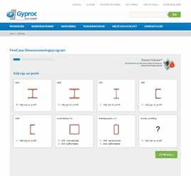 Hitta enkelt den rätta lösningen Med Gyprocs dimensioneringsprogram