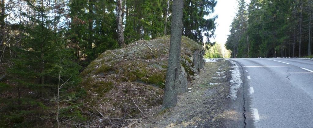 innerkurva bör åtgärdas för att förbättra sikten.