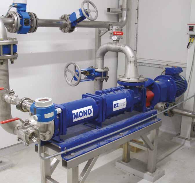 Byte av pump, och underhållsservice måste gå snabbt, och vara enkelt Världens bästa Monopumpar på plats i Uppsalas biogasanläggning!