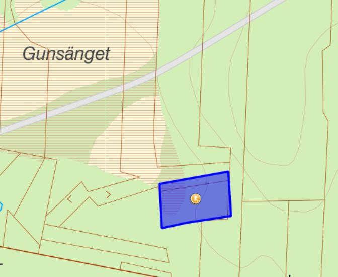 Belägenhet Fastigheten omfattar ett skogsskifte som ligger ca 12 km öster om Orsa i närheten av Övre Grunuberg.