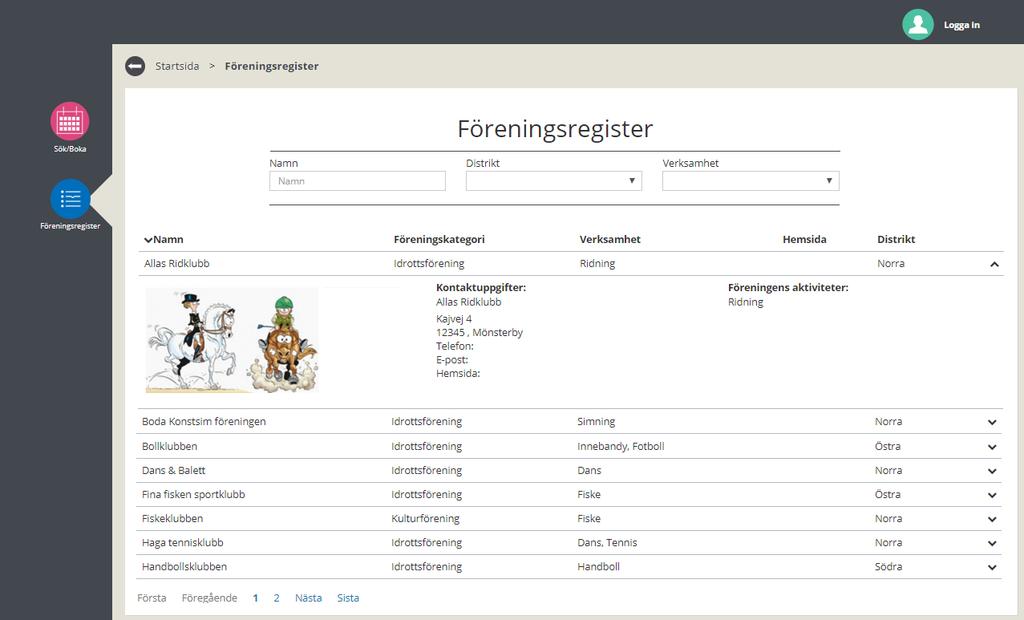 Föreningsförfrågan 1(9) Ansöka om registrering hos kommunen Innehåll 1 Registrering av föreningen hos kommunen... 1 2 Vad vill du göra?... 2 3 Ansöka om föreningsregistrering hos kommunen... 2 3.1 Grunduppgifter.