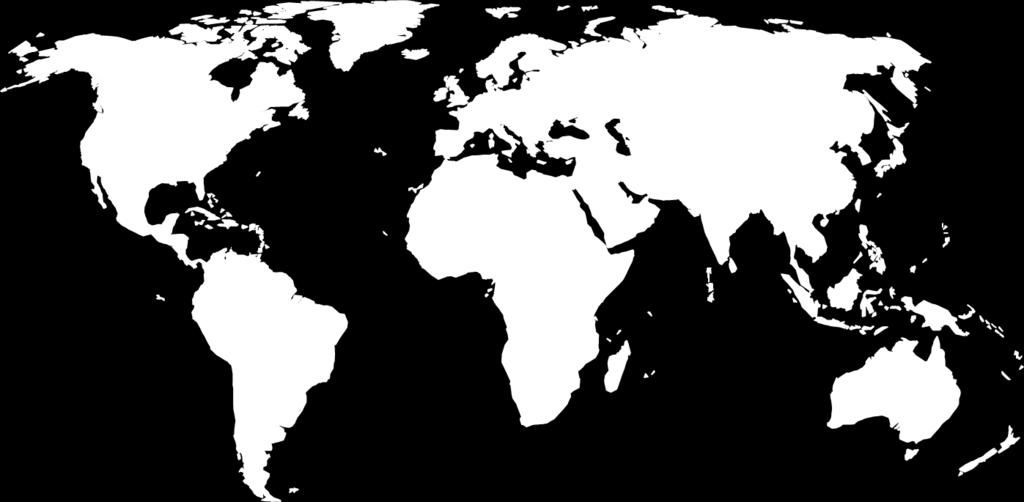 Total konsumtion av barrträvaror ca 300 miljoner m3/år Share (%) of global softwood