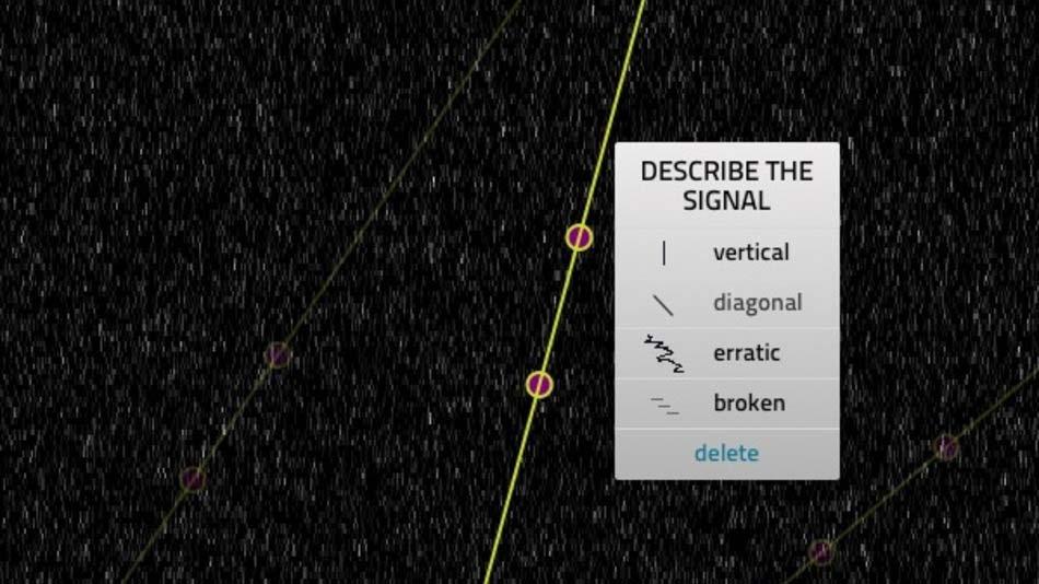 SETI Live Sedan 2012 kan allmänheten hjälpa till att skilja intressanta signaler från brus i data som kommer in i realtid ( Live ) från Allen