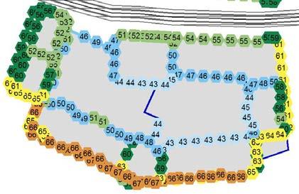 2017-02-10 Rev: 2018-01-10, sid 11 (15) 7.1.2 Södra kvarteret Den ekvivalenta ljudnivån uppgår till som