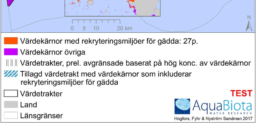 sätt i värdetrakternas värdekärnor.