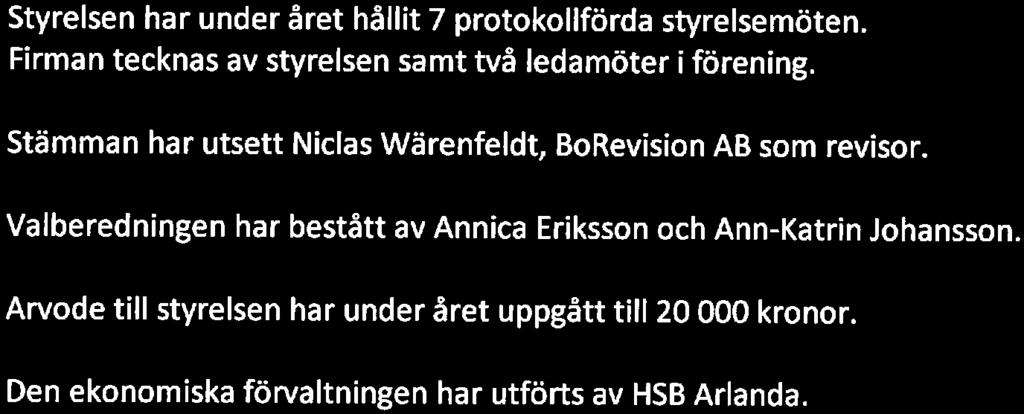 Brf Skolgatan, Org. nr. 769600-9179 l FÖRVALTNINGSBERÄTTELSE 2016 Styrelsen för Bostadsrättsföreningen Skolgatan får härmed avge årsredovisning för räkenskapsåret 2017-01-01-2017-12-31.
