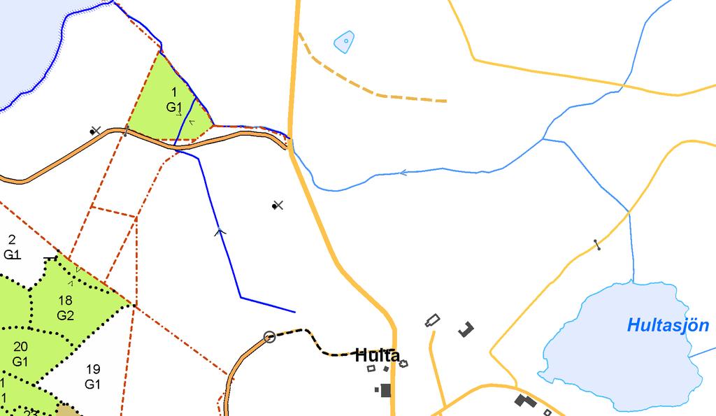 Ramlinje Åtgäd, föeslagen Ingen åtgäd Ägslag Röjning Föynging Makbeedning Natuvåd Inägmak Övig landaeal = 1 Hekta Bakgundskatan u