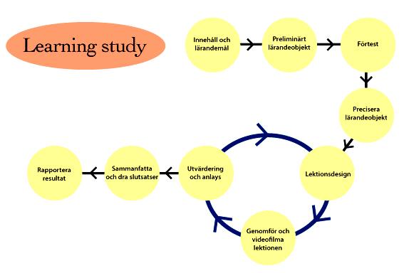 (Institutionen för didaktik och pedagogisk profession, Göteborgs Universitet 2016) Nedan beskriver vi kortfattat hur vi genomfört stegen som Holmqvist (2006) nämner. 1.