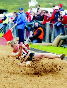 8. (ny) Frida Yttergren VIF Gute hon var bra på Island Games med ett brons i Längd och i stafett 4x100m.