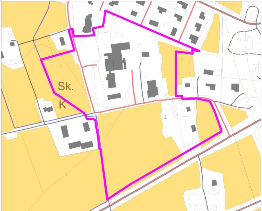 4 Bild 2. Planändringens avgränsning 2.