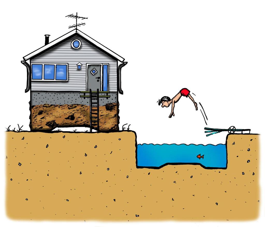 Skyddsåtgärder mot källaröversvämning Det går aldrig att skydda sig helt mot källaröversvämning.