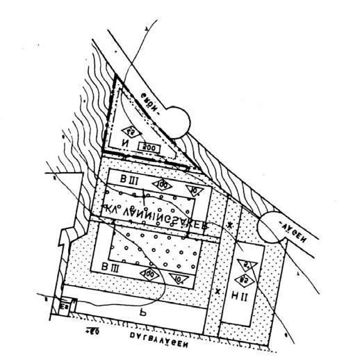 Detaljplan nr. 55 Del av kvarteret Vanningsåker som inom nu aktuellt planområde anger område för kvartersmark daghem, lekskola. Detaljplan nr. 64T, stadsägan nr 209 m.fl.