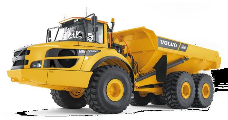 Dumper Enligt Karl-Gustav Petersson 10 är ramstyrda dumprar i storleksklassen 40-45 ton den dumpervariant Volvo Construction Equipment säljer mest av.