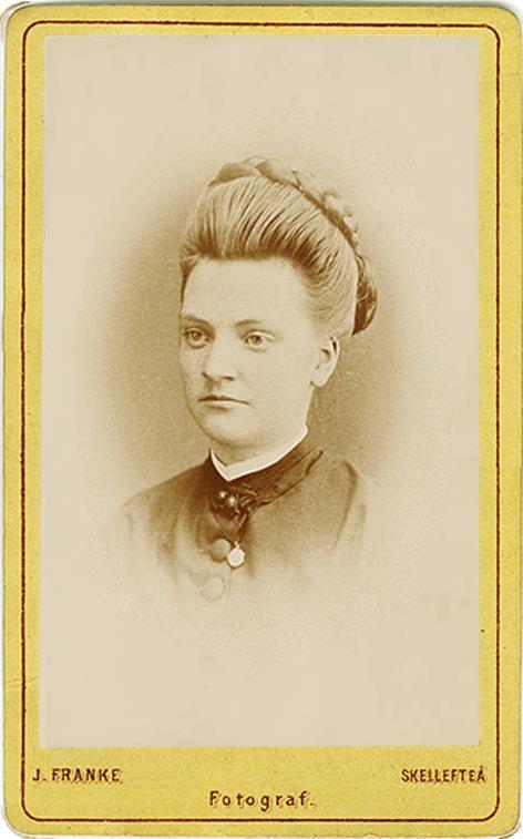 1875 Ca 1877 1875 Fröken Augusta Fogman g Pihlgren