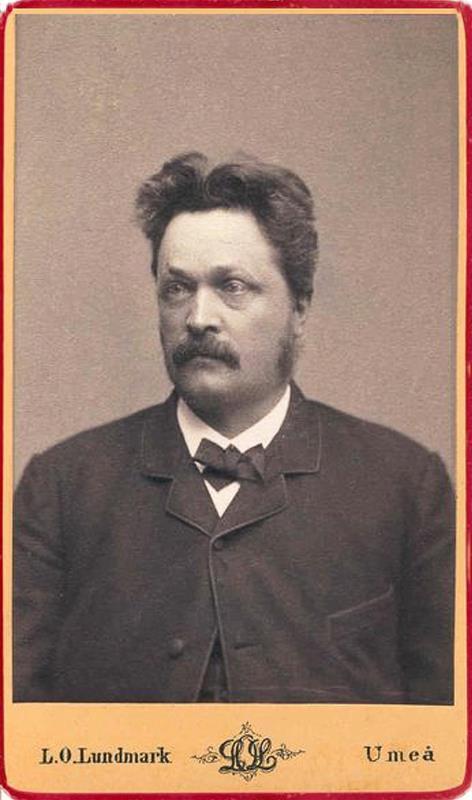 Ca 1882 1897 August Naesström (1842-1896) f i Bodum, Västernorrland