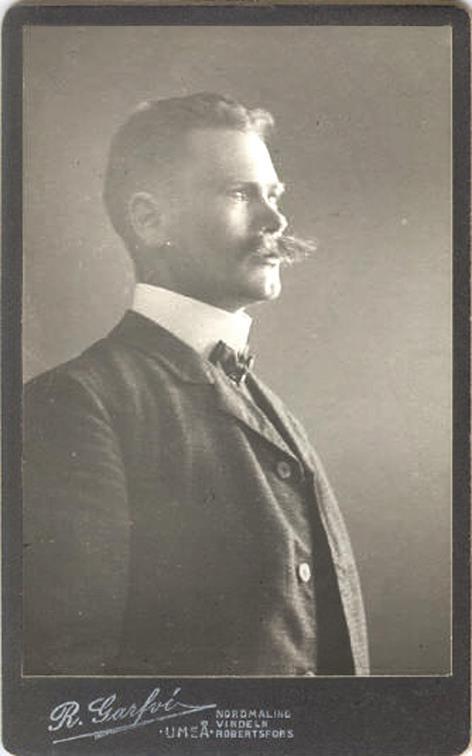 Ca 1914 Ejnar Pahlberg (1877-1931) f i Umeå, g