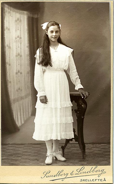 1917 Martha Ekeblom (källa Ragnhild Insulander) Algot