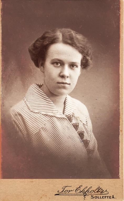 Högström) 1915 Emilia Ekholm f.