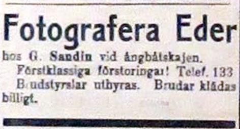 Han gifte sig 1907-01- 13 med Sigrid Dorotea Rosén (1876-1922) f i Söderhamn  De fick