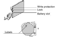 3.1.4 Batteribytesintervall TSX BAT M03 Om man inte byter båda batterierna vid samma tillfälle ska TSX BAT M03 bytas vart 5:e år. 3.2 ÄLDRE RAM-MINNE Äldre RAM-minne heter TSX MRPxxxxP.