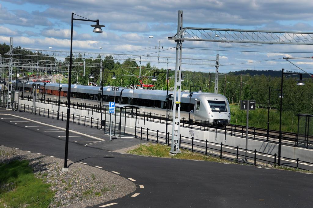 Dessutom vill kommunen få en precisering av sträckan längs befintlig järnväg från Vivstavarvstjärn fram till Norrberge.