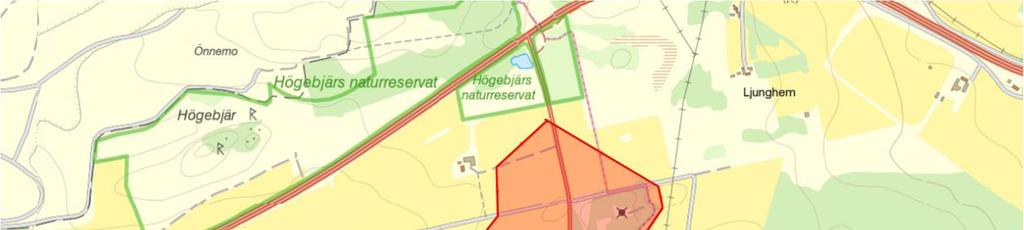 Dammen Tillrinningsområde, 56 ha.