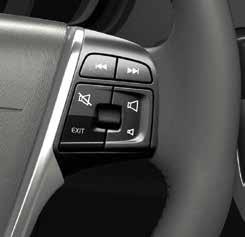 Hur navigerar jag i Infotainment-systemet? Tryck RADIO, Media, My CAR, NAV* eller TEL* för att välja huvudkälla.
