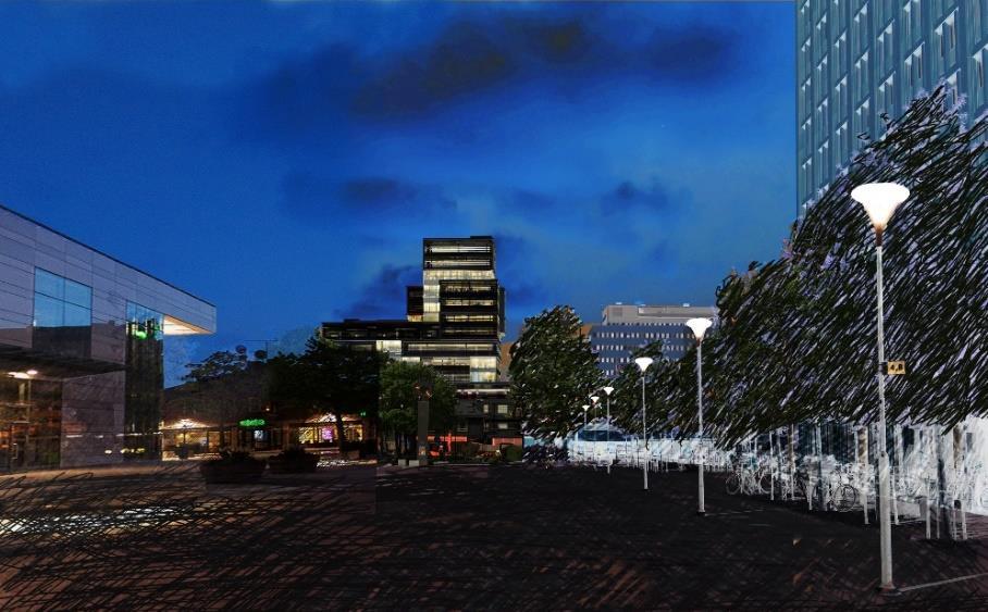 Förslagsvis en promenad förbi etableringsområdet på Tingsvägen 13, den 7 december, kl. 16:00-18:00, och närvara vid det symboliska första spadtaget av Sollentunas nya spännande landmärke, Färgskrapan.