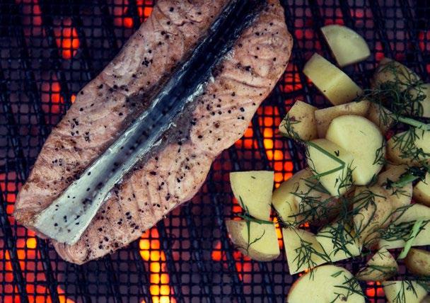 ÄTA UTOMHUS BBQ grillmatta Fiberglas. Praktisk grillmatta för den som brukar grilla fisk och grönsaker inga mer fina fiskdelar eller grönsaker som trillar ner i glöden.