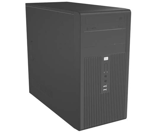 1 Produktens funktioner Standardfunktioner Bild 1-1 HP Compaq dx2300-serien Microtower OBS! Enhetskonfigurationen som visas ovan kan skilja sig från din datormodell.