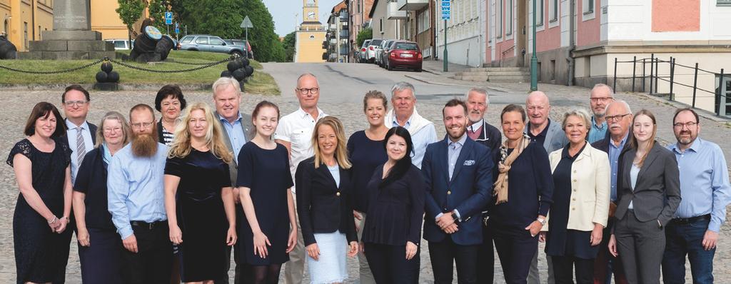 Moderaterna Karlskrona Från vänster: Anna Ottosson, Jan Lennartsson, Birgitta Gamélius, Morgan Kullberg, Emina Cejvan, Hanna Ekblad, Carl-Göran Svensson, Julia Melander, Peter Glimvall, Camilla