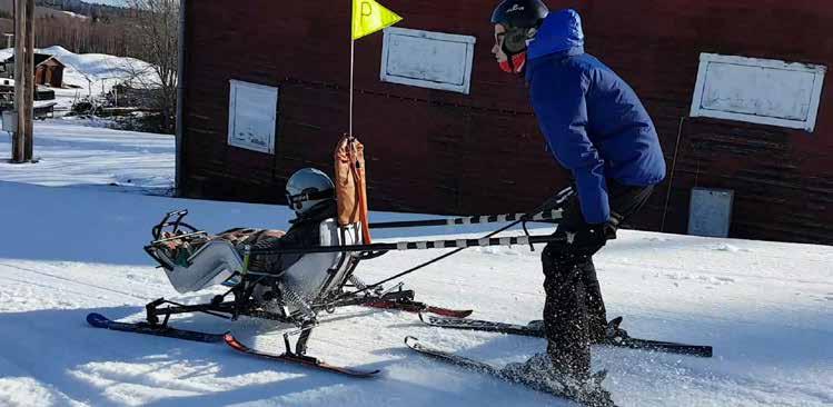 Alpin skidåkning för alla personer med funktionsnedsättningar Välkommen till Vinterdagen på Liljans Herrgård onsdagen 27 februari kl. 10.00-15.