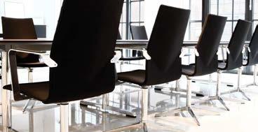 Four Cast XL Plus års garanti Med sitt tydliga och enkla formspråk passar mötesstolen Four Cast XL Plus perfekt in i den eleganta möteslokalen som utstrålar lugn och kvalitet.