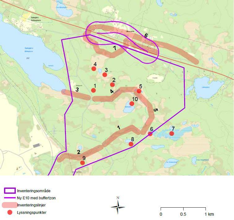 På uppdrag av Boliden Mineral AB har en fågelinventering utförts inför det planerade dagbrottet i Liikavaara.