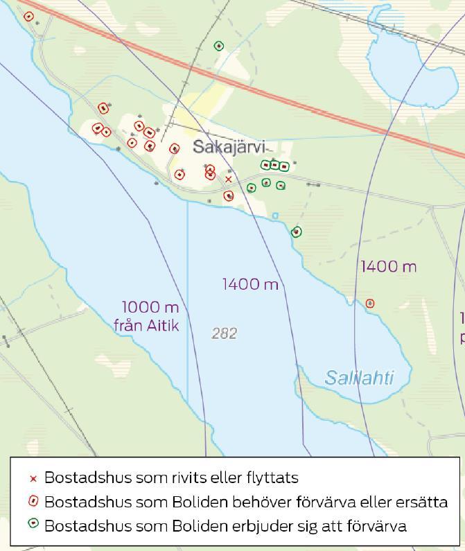 marker som tidigare nyttjas för jakt, fiske och annat friluftsliv. Skyddsstängslet runt planområdet kommer bli en barriäreffekt och påverka tillgänglighet till fritt strövande.
