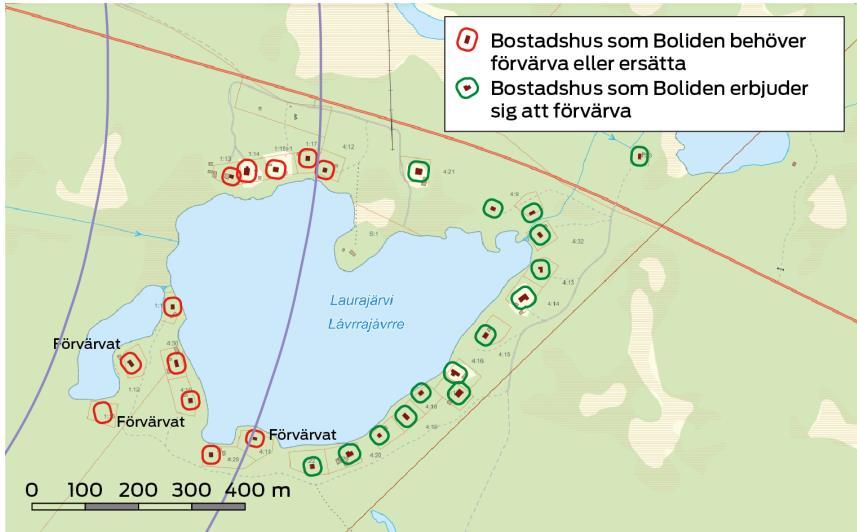 Söder om Aitik Byarnas närhet till verksamheten i Aitik gör att de boende utsätts för olika typer av störningar i form av buller, vibrationer, luftstötvågor, damning och trafik.