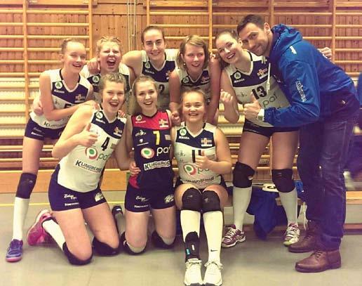 De kämpade riktigt bra men hade lite problem med vissa av Uppsalas servare så tyvärr blev det ett TUNG FÖRLUST 0-3 (15-25, 13-25, 14.25).