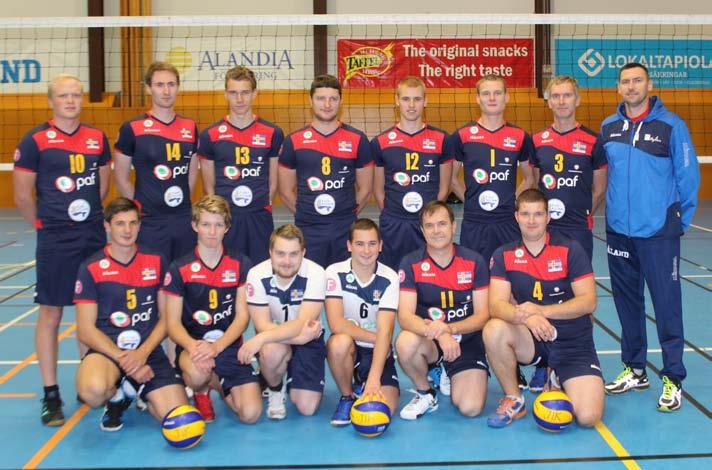 Volley Herrar 2017/2018 Bakre rad fr