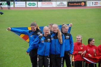 Bra stafettprestationer gjordes även på Ö-spelen på Gotland där det åländska damlaget tog silver och herrlaget brons.