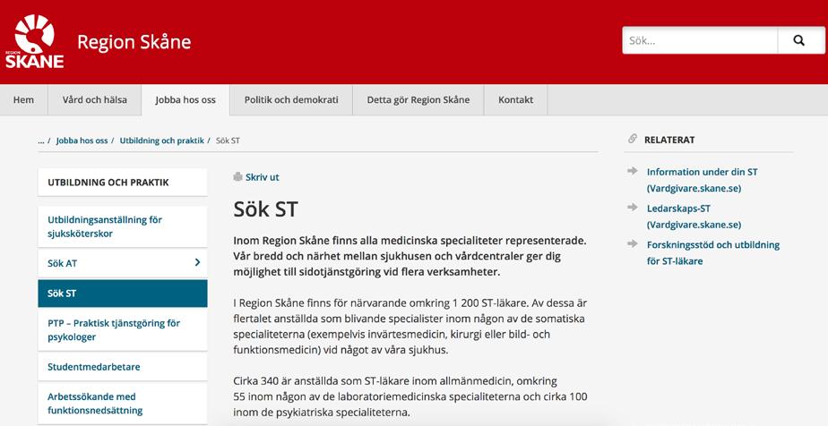 Vad söker