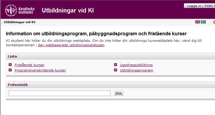Startsidan Skapa ny samlingsaktivitet Navigering till innehållet I denna modul går vi igenom hur du