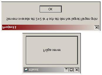 Figur B.2: Svar på funktionsanrop B.3 Exempel i Visual C++ B.3.1 Server 1. Starta VC++ och skapa ett nytt projekt med hjälp av ATL COM AppWizard. Ange MinServer som projektnamn och välj OK. 2.