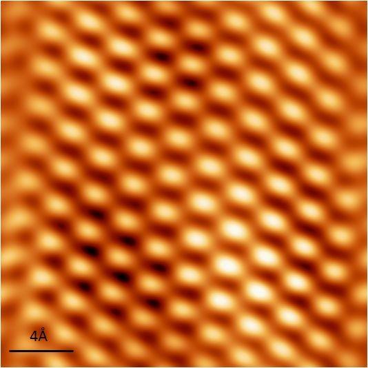 Metall Scanning Tunneling Microscope