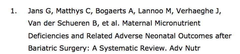 Resultatet av detta blir ett nytt Word-dokument utan EndNote-markeringar. Spara som Manus B OBS!