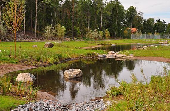 fördröjningsmagasin (Huddinge kommun,